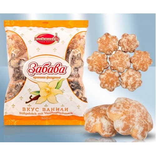 Пряник ванильный цветочек 360г